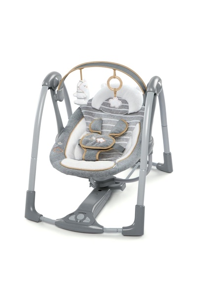 Ingenuity Преносима люлка Swing 'n Go, модел Bella Teddy