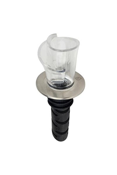 OEM Dispozitiv pentru turnat vin Arum, acril/silicon, aerator, negru/transparent
