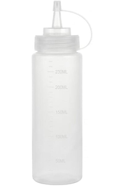 Cuisine Art 9 Oz/266ml Squeeze Sauce Bottle Dispenser with Attached Cap | Foo...