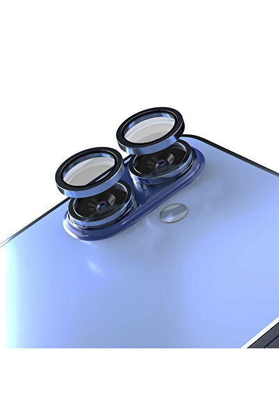 Apple iPhone 12 / 12 Mini - Camera glass Ring Blue