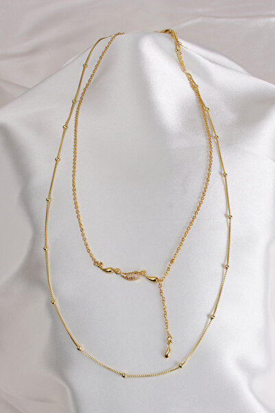 Süspüs Accessories Golden Poetry Necklace