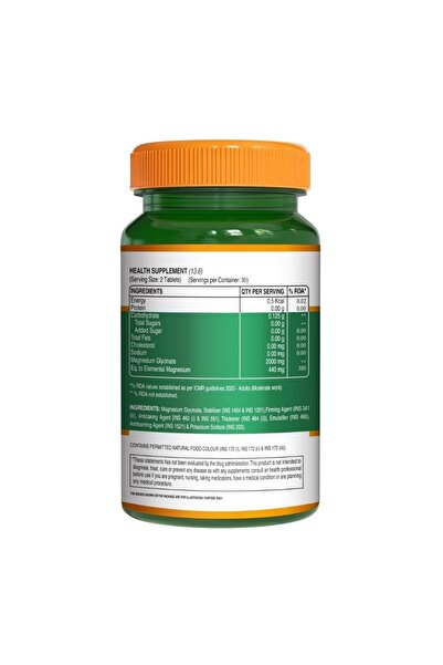 Pure Nutrition Chelated Magnesium Glycinate Supplement 2000mg - 120 Tablets | High Absorption Magnesium Supplements (Elemental 440mg) for Sleep, Cramps, Nerve Health, Relaxation, Bone & Joint Health
