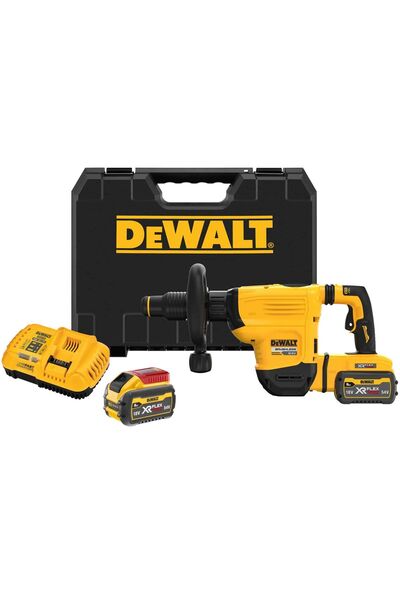 Dewalt DCH832X2 Κρουστικό Κατεδαφιστικό Πιστολέτο 54V 2x9Ah SDS Max