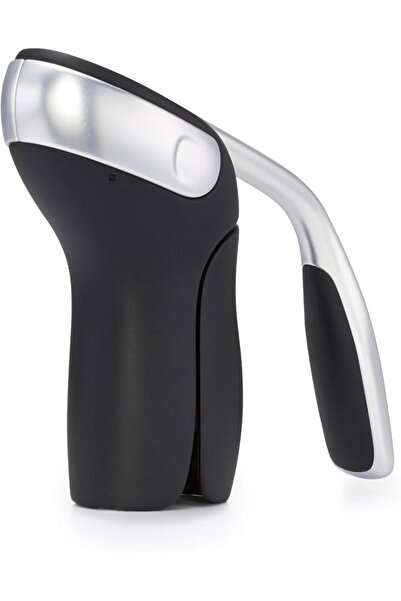 The Bros Steel Vertical Lever Corkscrew With Removable Foil Cutter