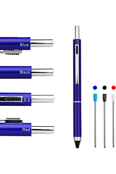 Generic 4-in-1 writing ballpoint pen and mechanical pencil, ballpoint pen wit...