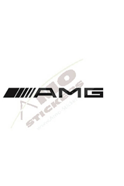 Amo-Stickers AMG 25cm Negru