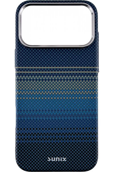 Sunix Neo Case for iPhone 17, MagSafe Compatible, Premium Carbon Design, Meta...