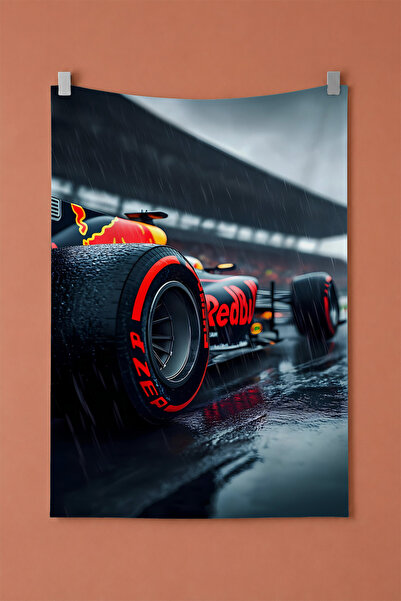 gxe.art Tapiserie de perete cu mașini F1 roșii, decor pentru cameră cu temati...