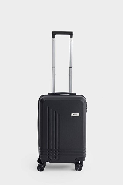 DeFacto Unisex Sert Kapaklı Çekçekli Küçük Valiz H2404AXNS