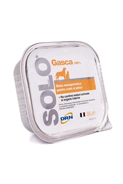 Solo Hrană pentru câini, Solo, conservă monoproteică, carne de gâscă 300 g