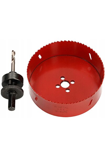 KOTARBAU Carotieră bimetalică 121mm dr-met + MÂNER 30-168