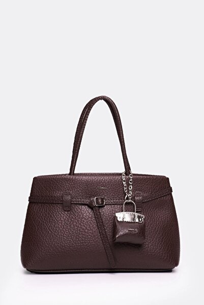 MORCA Women's Shoulder Bag Stylish Daily Handbag – Long Strap Brown