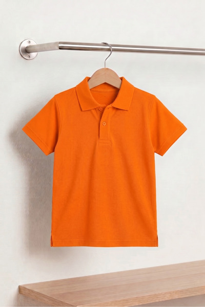NACAR STORE Παιδικό Unisex Σχολικό Μπλουζάκι με Κοντό Μανίκι Poloyaka (Επιστρ...