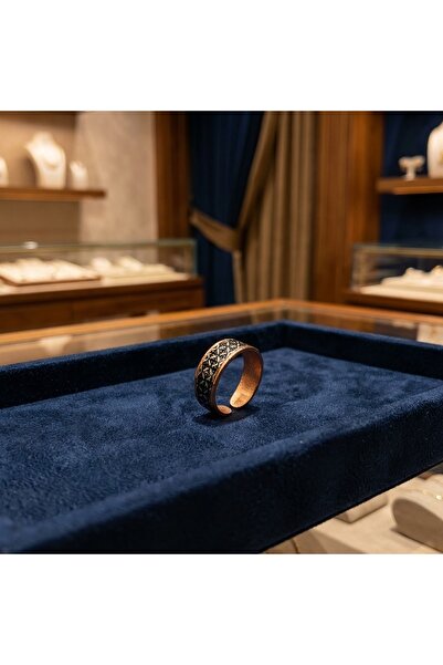 Erol Bakır New Series 751 Bijouterie Ring 100% Handmade Copper
