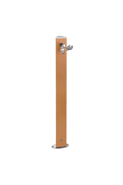 Colortap Coloană de apă triunghiulară cu talpă de grădină Colortap, teracota