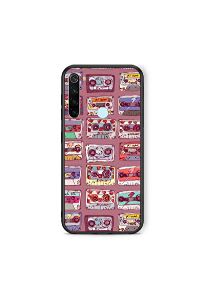 Other Xiaomi Redmi Note 8 Cassttes Black Glossy Θήκη