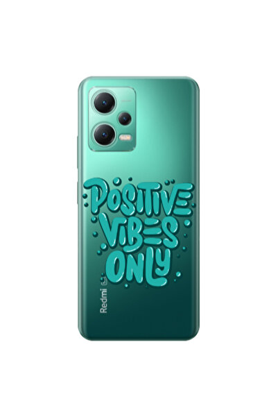 Other Xiaomi Redmi Note 12 Pro Plus 5G Positive Vibes Only Transparent Silico...