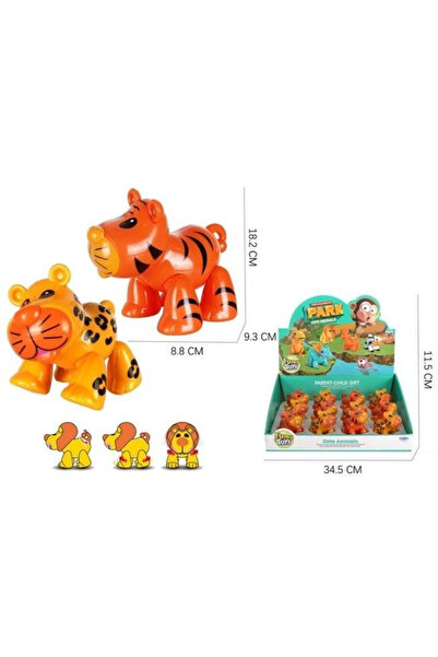 OEM Figurina interactiva tigru Merkpol multicolor 7x9cm set