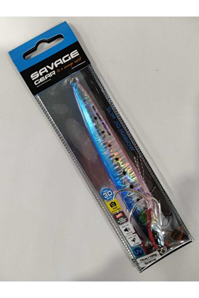 Savage Gear 3D Slim Jig Minnow 15 cm 100 gr Jig Yem - Pink Belly Sardine