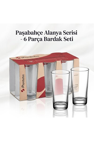 Paşabahçe Alanya Series – Set of 6 Glasses