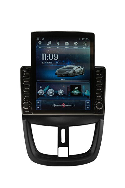 AUTONAV Navigație Android GPS dedicată Peugeot 207 2006-2015, Model XPERT, st...