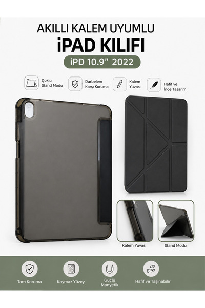 Genel Markalar İPad 10/10.9 2022 tablet kılıfı