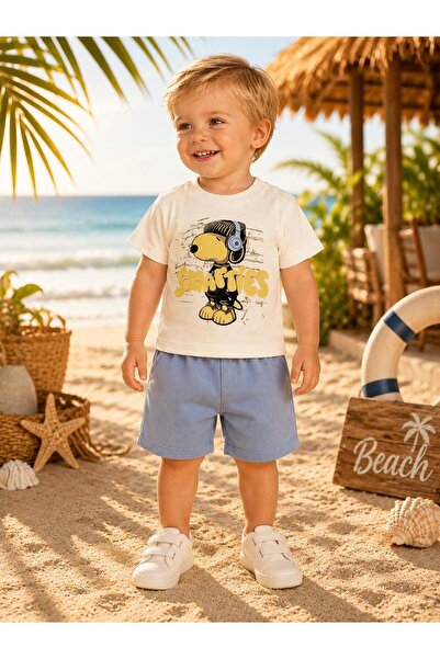 DimpleBaby طقم أطفال سماستيز بريميوم مع شورت للأعمار من 0 إلى 24 شهرًا