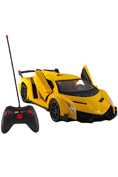 Toy Box Treasures Lamborghini Racing Remote Control Car With Opening Doors An...