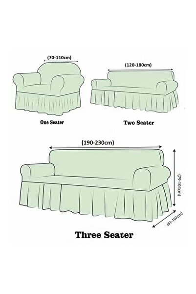 Evory Home غطاء أريكة مخملي مقاوم للماء بنقشة زهور، طقم مكون من 4 قطع (7 مقاعد) (3+2+1+1) مقاوم للماء
