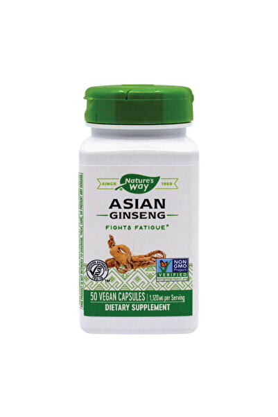 Nature's Way Asian Ginseng 560mg 50Cps Secom,