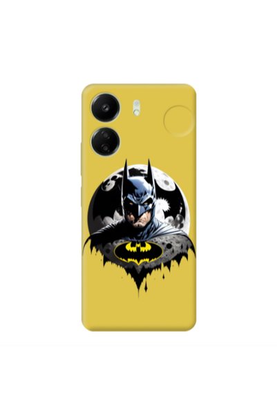 Other Xiaomi Redmi 13C Batman 3 Yellow Colored Silicone TPU Θήκη