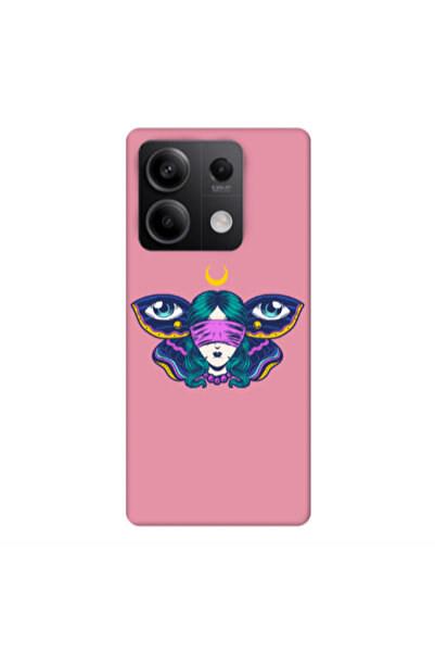 Other Xiaomi Redmi Note 13 5G Eye in my ear Pink Colored Silicone TPU Θήκη