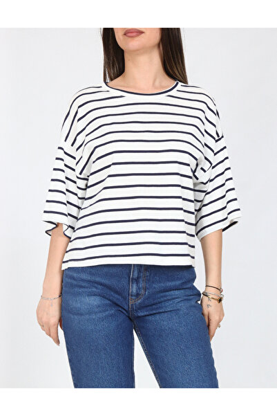 Evendi Tricou, Alb/Albastru