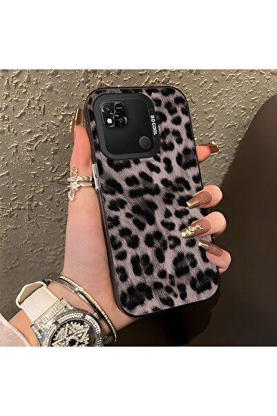 ARTISHELL Redmi 9C/10A Uyumlu Hafif lüks, leopar desenli, şık ve dayanıklı te...