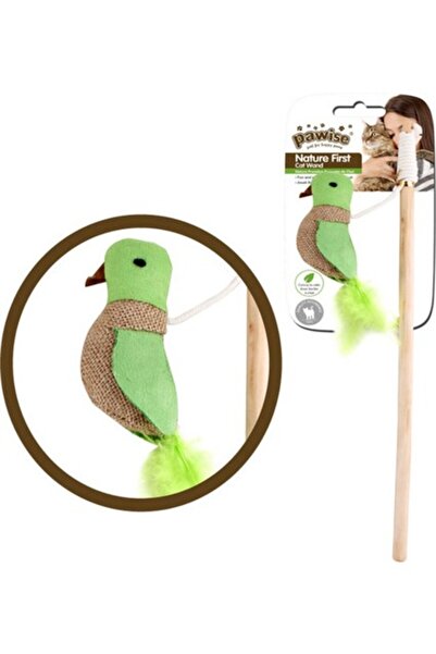 Pawise Nature First Cat Fishing Rod Bird Drstr