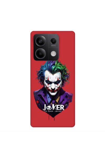 Other Xiaomi Redmi Note 13Pro 5G Le amer Joker Red Colored Silicone TPU Θήκη