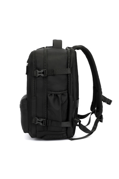 Tcherchi Water Resistant Unisex 15.6'' Laptop, Travel Backpack with Shoes Com...
