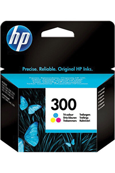 HP 300 Γνήσιο Μελάνι Εκτυπωτή InkJet (Έγχρωμο) (CC 643 EE)