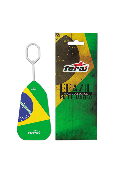 OEM Αρωματικό Αυτοκινήτου Κρεμαστό Feral Flag Collection Brazil 1 Τεμάχιο