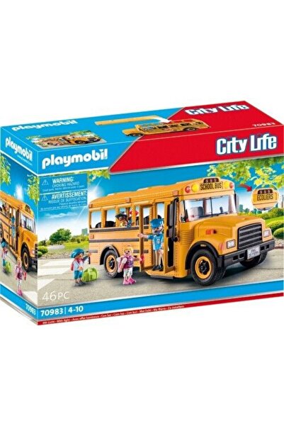 Playmobil Σχολικό λεωφορείο με μαθητές (70983)