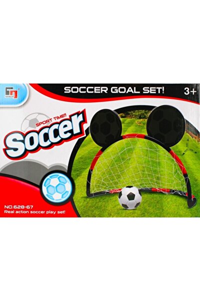 MC Micostore Set Fotbal - Mickey Mouse, include 1x poarta, plasa, pompa, ming...