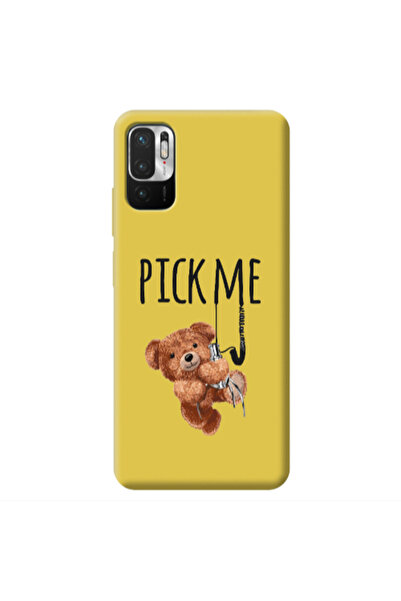 Other Xiaomi Redmi Note 10 Pro 5G Pick me Yellow Colored Silicone TPU Θήκη