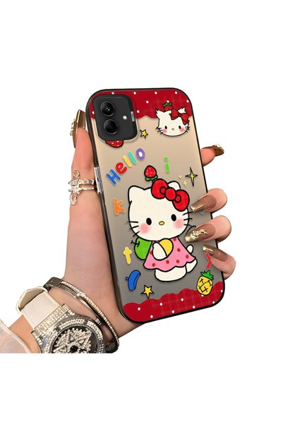 Hontinga Samsung Galaxy A03 Compatible Silicone Edge Hard Back Case Couple Ph...
