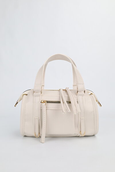 NOTHING Women's Cream Midi Size Crossbody Hand and Shoulder Bag with Pockets ...