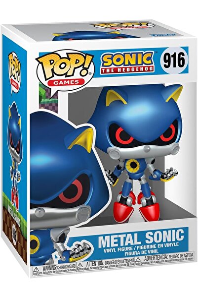 OEM Figurină Sonic the Hedgehog POP Games Figurină de vinil Metal Sonic 9 cm