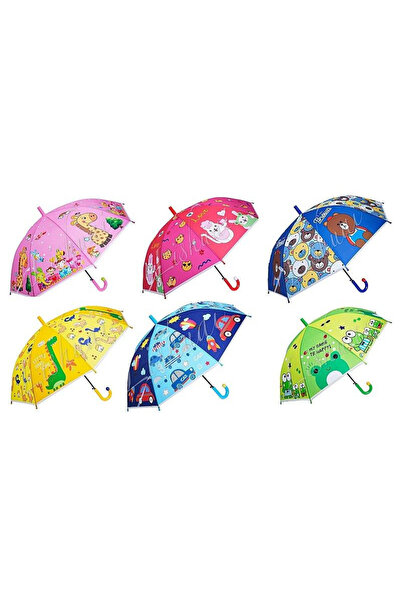 OEM ADAR Umbrelă automată pentru copii, din folie, Ø82,5 cm MIX