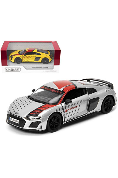 Kinsmart Model metalic Audi R8 1:36 cu tracțiune Pull Back, culoare MIX