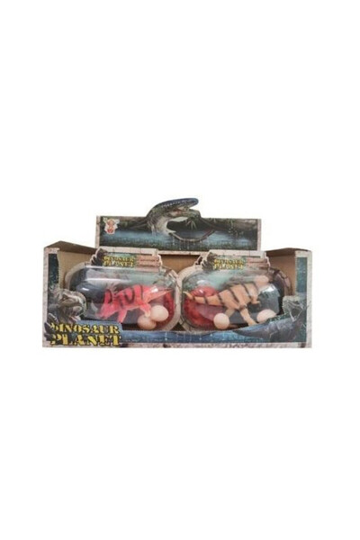 OEM Set figurine dinozauri SWEDE, vinil licentiat, cutie colectionabila cu fe...