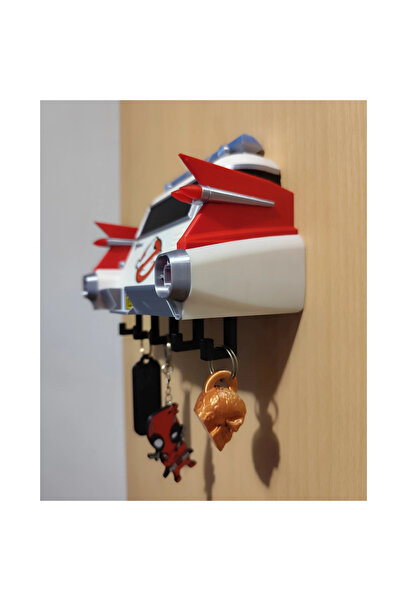 Eva Prints Cuier pentru chei Ghostbusters Ecto-1, organizator perete, suport ...