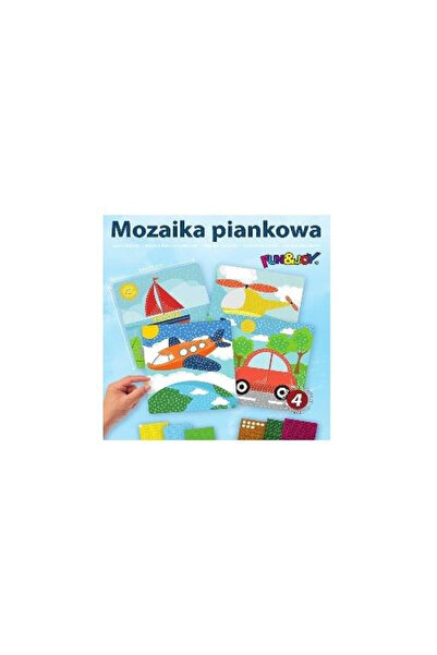 OEM Mozaicuri din spumă Titanum, set creativ vehicule, 4 modele